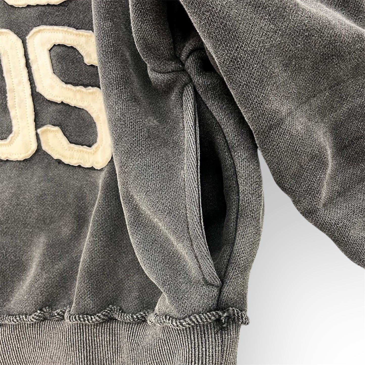 V9 STONE WASH ZIP UP